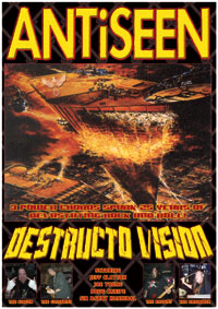 ANTiSEEN - Destructo Vision DVD cover
